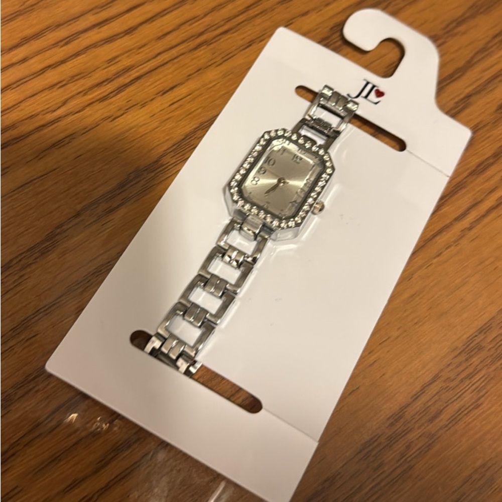 Silver women watch